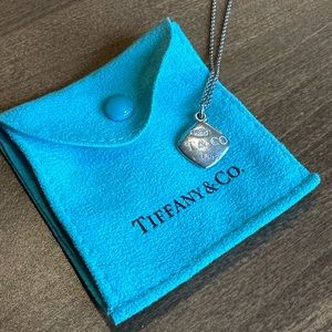 Discontinued Tiffany & Co. Rhombus Pendant - 1837 Collection